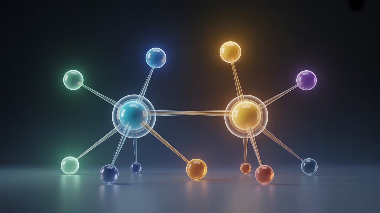 Consensus and divergence — network metaphor for five independent SENIOR verdicts