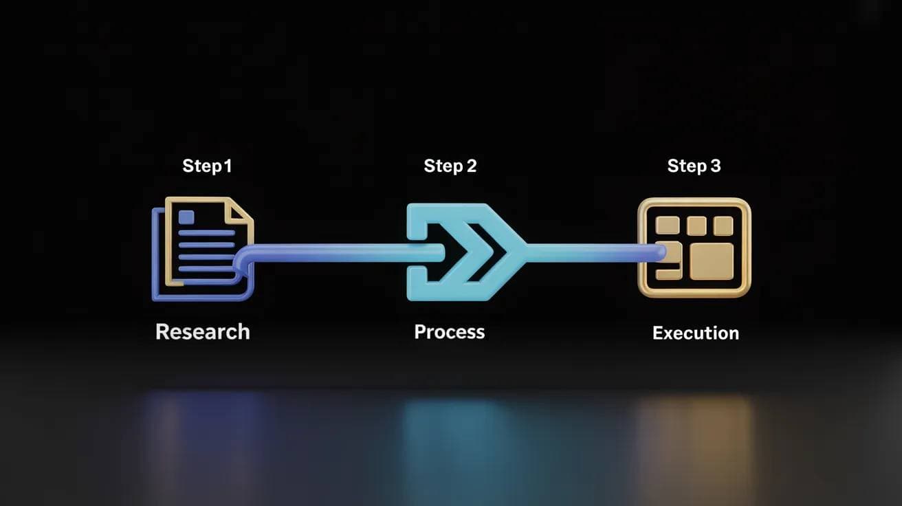 Research at Cognitor, execution at your broker — connected workflow